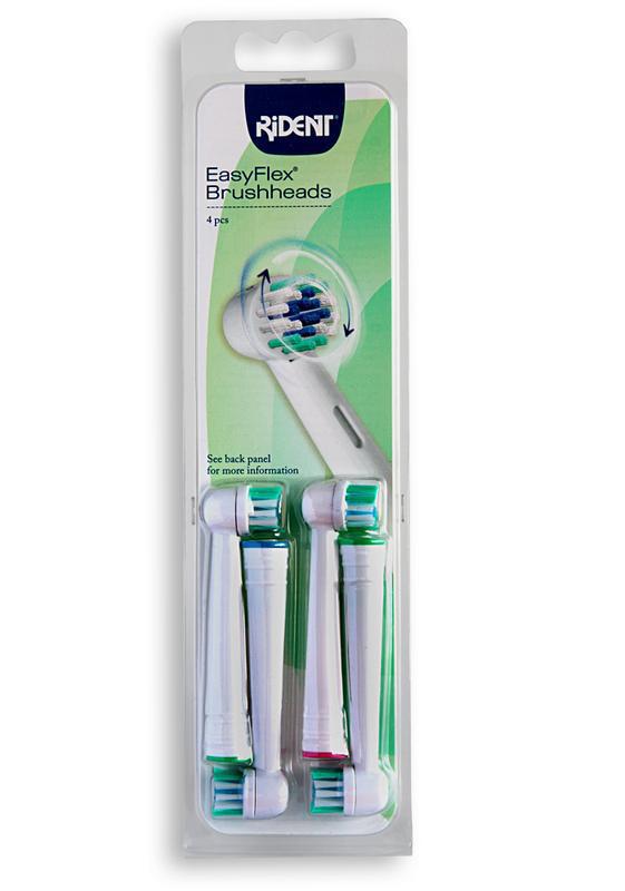 Opzetborsteltjes Flex 4 stuks