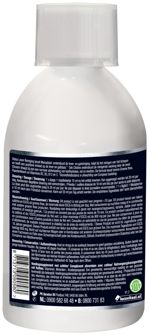 Lucovitaal Detox Lever Reiniging 250ml