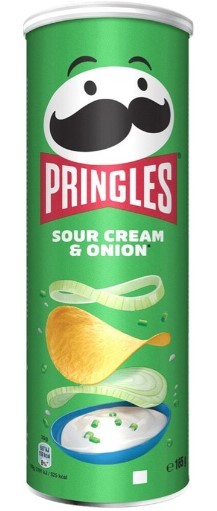 Pringles Chips Sour Cream Onion 165 Gram