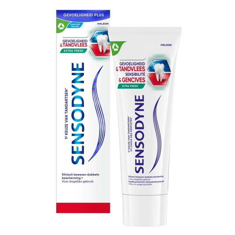 Tandpasta gevoeligheid & tandvlees extra fresh 75ml