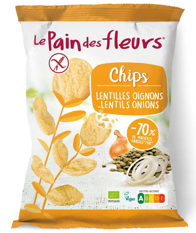 Chips Met Linzen En Ui Bio 50g