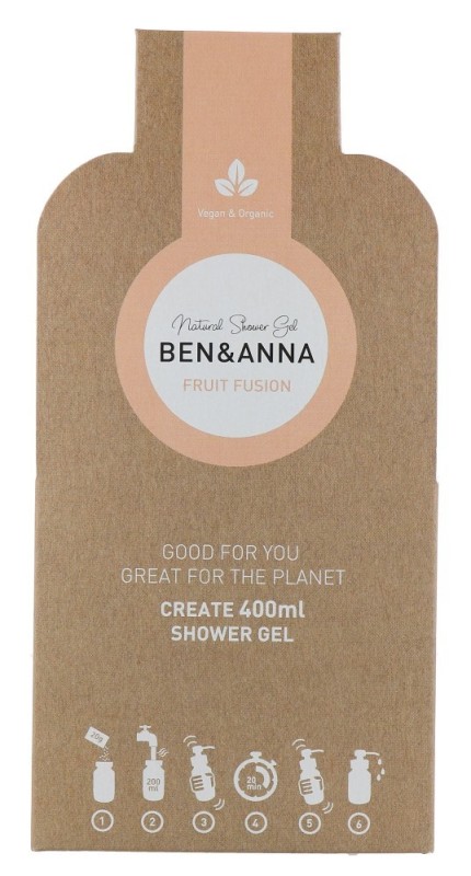 Showergel flakes fruit fusion 2 Stuks