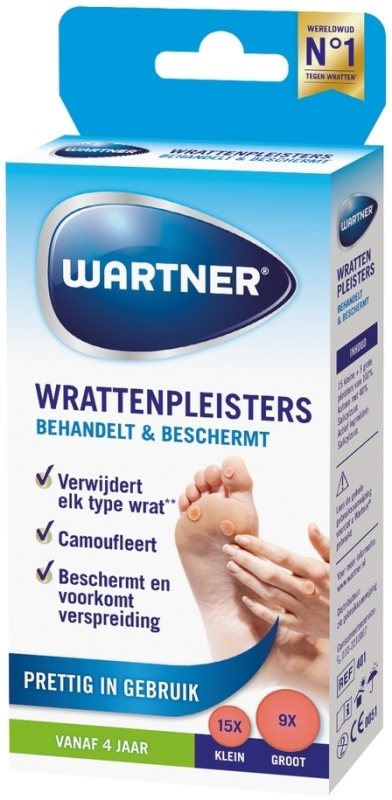 Wrattenpleister 24 stuks