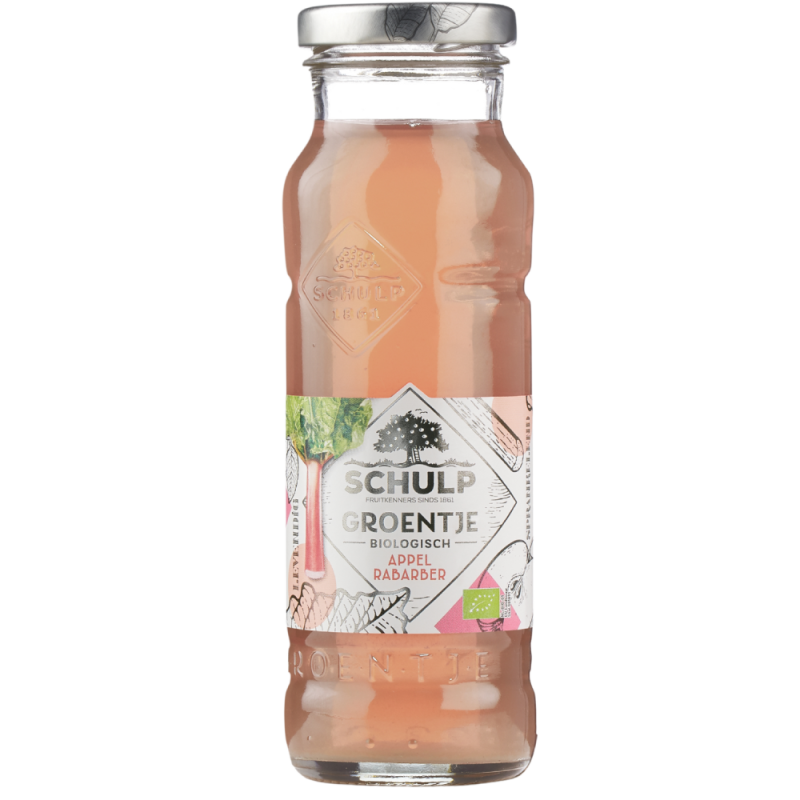 Appel & Rabarber Sap Biologisch 200 ml