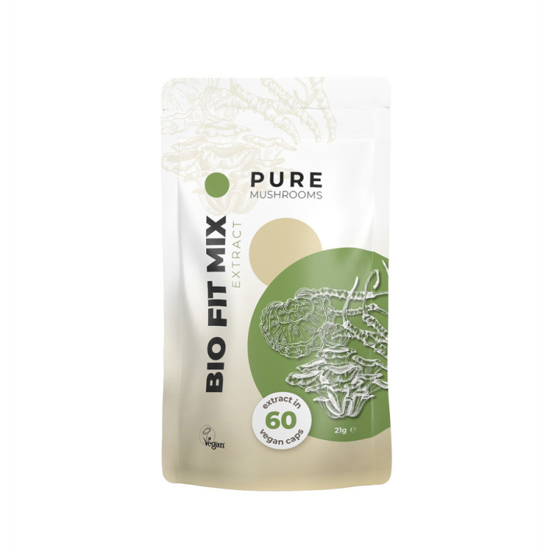 Pure Mushrooms Fit Mix Bio 60v Vegan Capsules