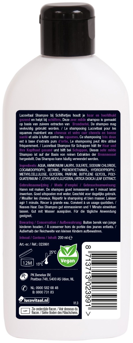 Lucovitaal Shampoo schilfer 200ml