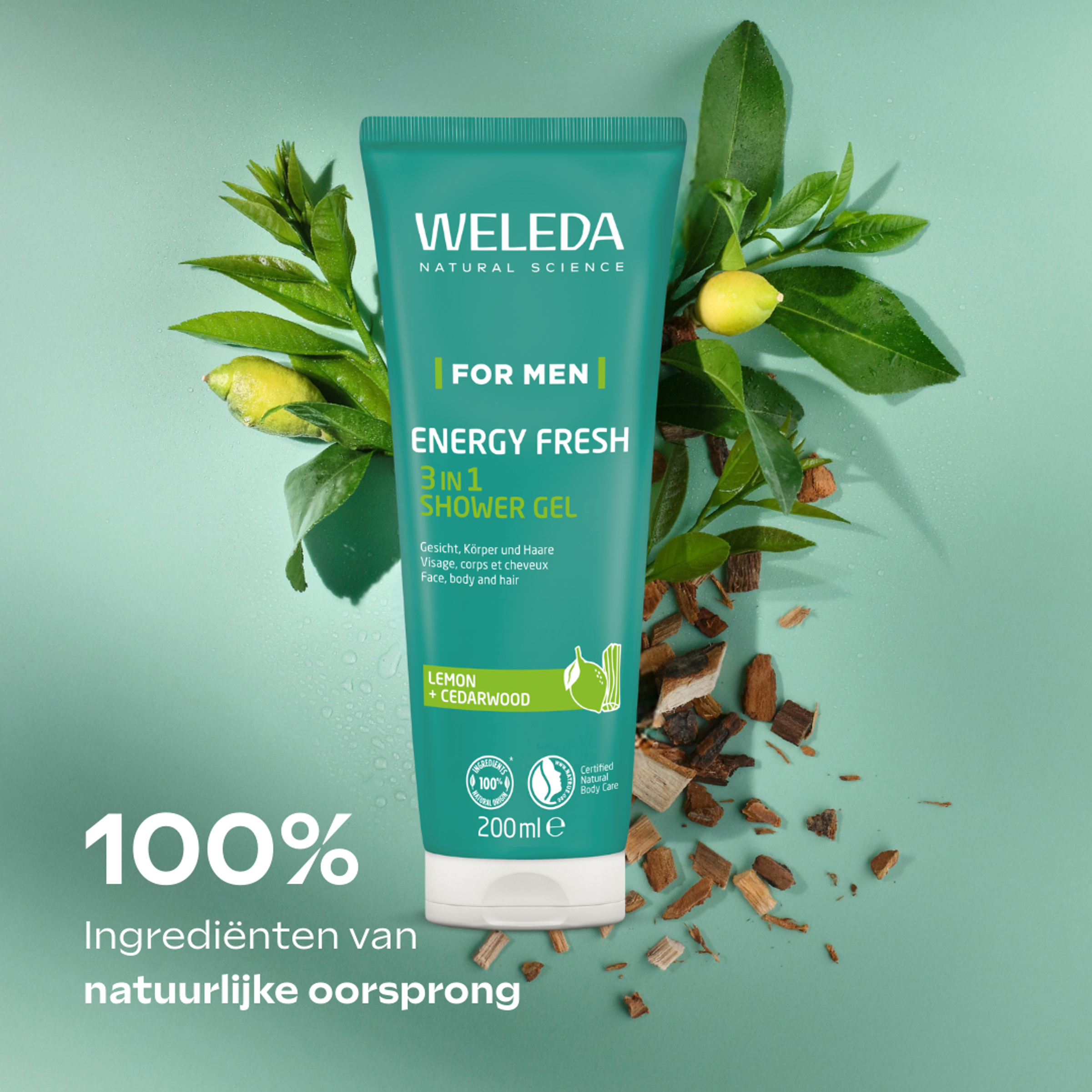 Weleda Men Energy Fresh Douchegel 2 in 1 200ml