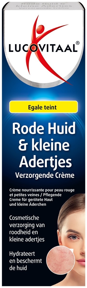 Lucovitaal Rode huid en Kleine Adertjes Verzorgende Crème 30 ML