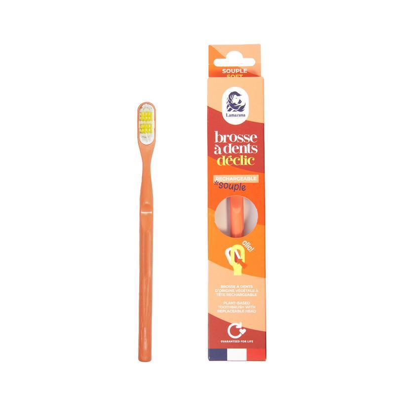 Lamazuna Toothbrush soft coral 1st