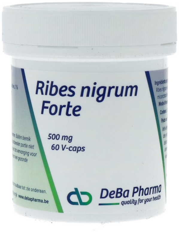 Deba Pharma Ribes Nigrum Forte 60 vegan capsules