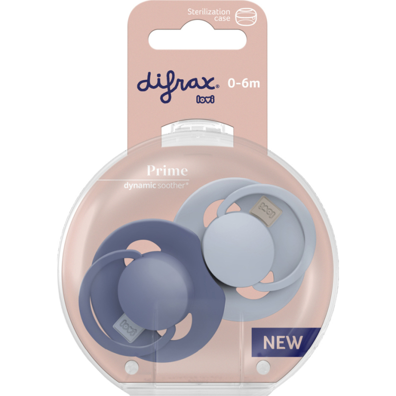 Lovi Fopspeen 0-6 Maanden Blue 2st