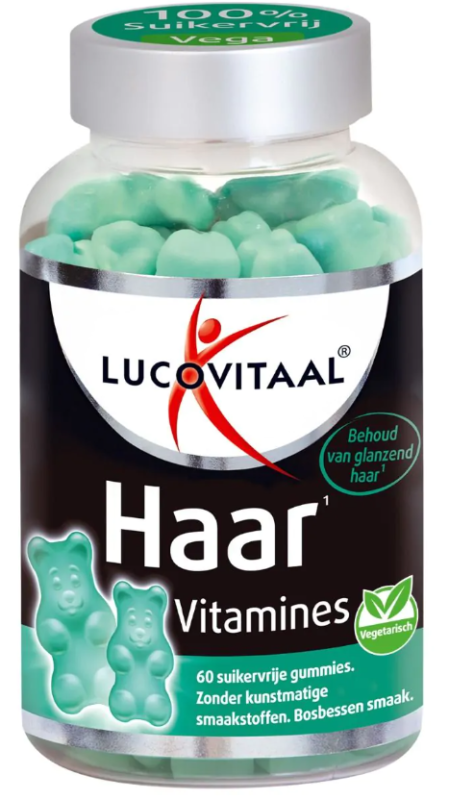 Hair Vitamines Gummies Suikervrij 60 stuks