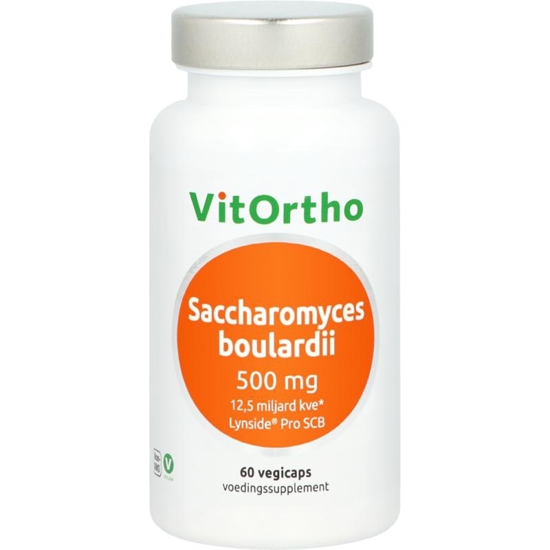 VitOrtho Saccharomyces boulardii 500mg 60vc