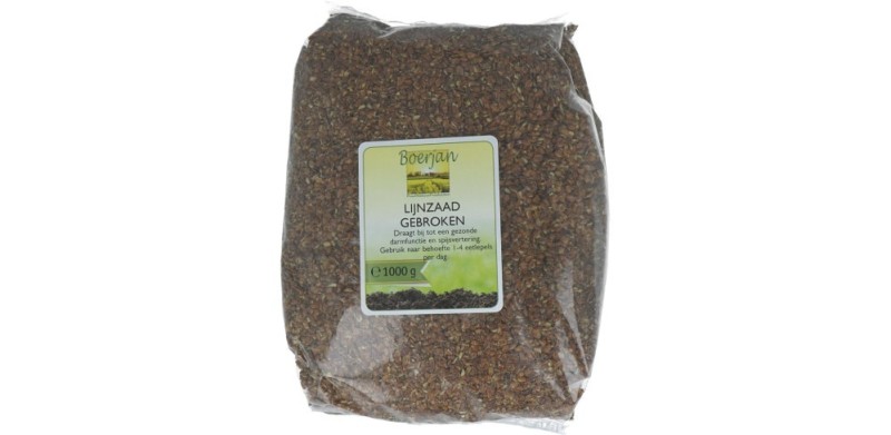 Lijnzaad Gebroken Biologisch 1kg