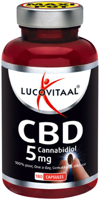 CBD Cannabidiol 5mg 180 capsules