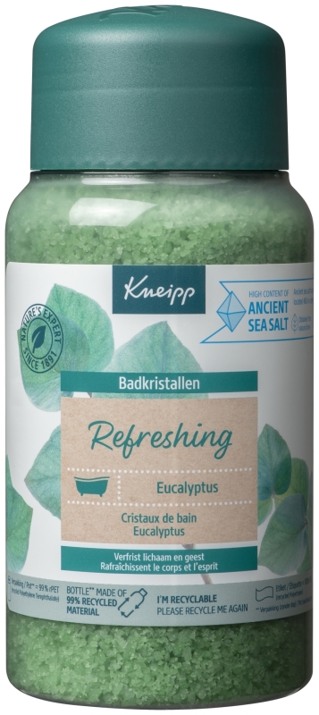 Badkristal Refresh Eucalyptus 600 Gram