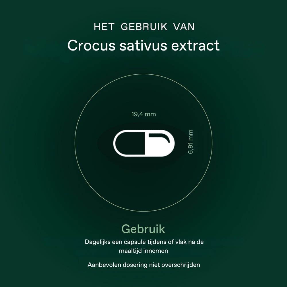 Bonusan Crocus sativus extract 60 Capsules
