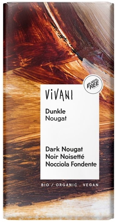 Dark Nougat Gianduja Bio 80 Gram