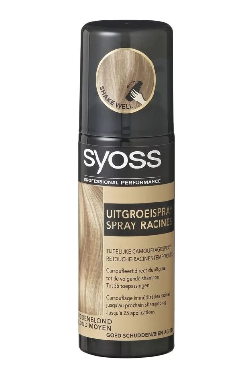 Uitgroeispray Middenblond 1 stuk