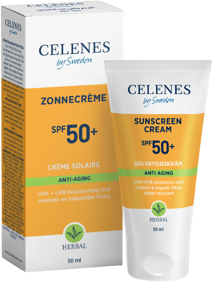 Herbal Zonnecrème SPF50+ Anti-Aging 50ml
