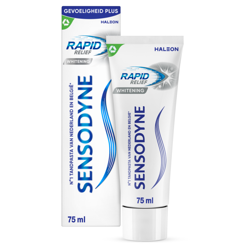 Rapid Relief Whitening Tandpasta Voor Gevoelige Tanden 75 ML