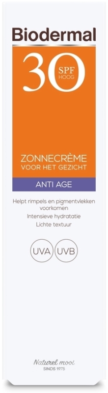 Zonnebrand Crème Gezicht Anti Age SPF30 40 ML