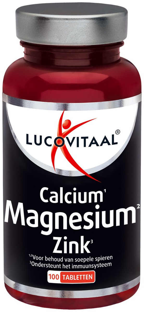 Lucovitaal Calcium Magnesium Zink 100 tabletten
