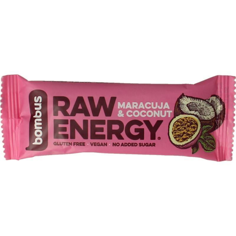 Raw Energy Bar Maracuja & Coconut 50 Gram