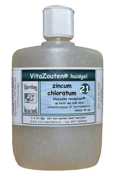 Zincum muriaticum huidgel Nr. 21 90ml