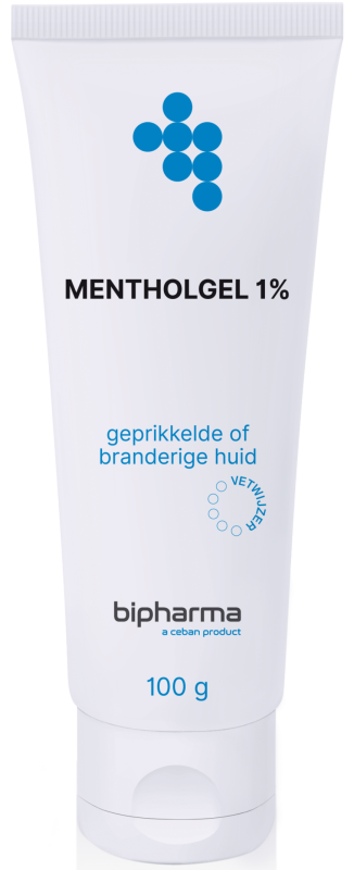 Mentholgel 1% 100 gram
