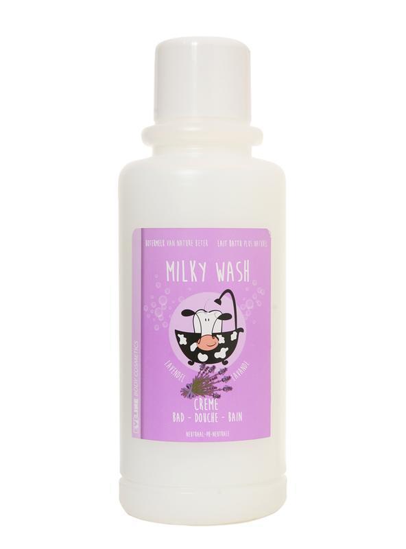 Botermelk bad en douche lavendel 2000ml
