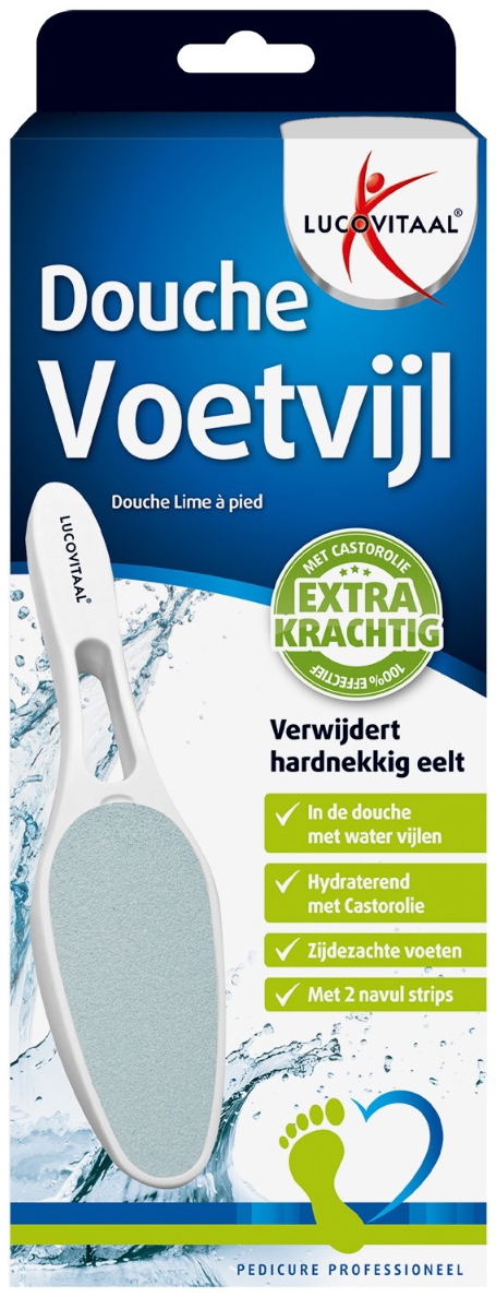 Lucovitaal Douche Voetvijl 1 stuk