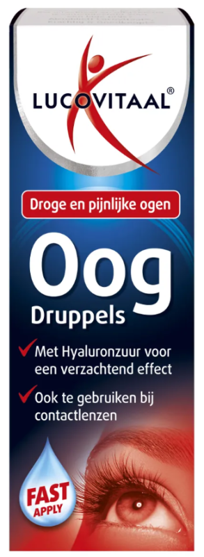 Oogdruppels -droge en pijnlijke ogen 10ML