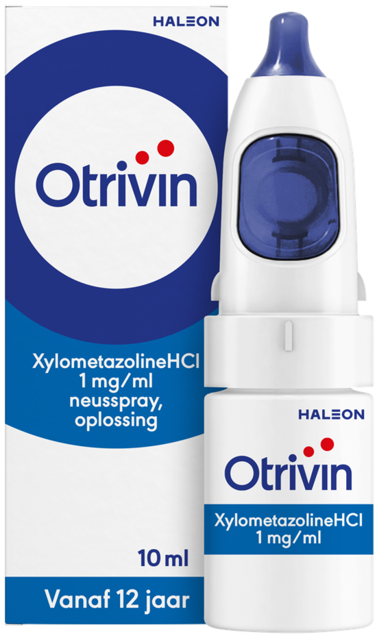 Neusspray Xylometazoline HCl 1 mg/ml 10ml