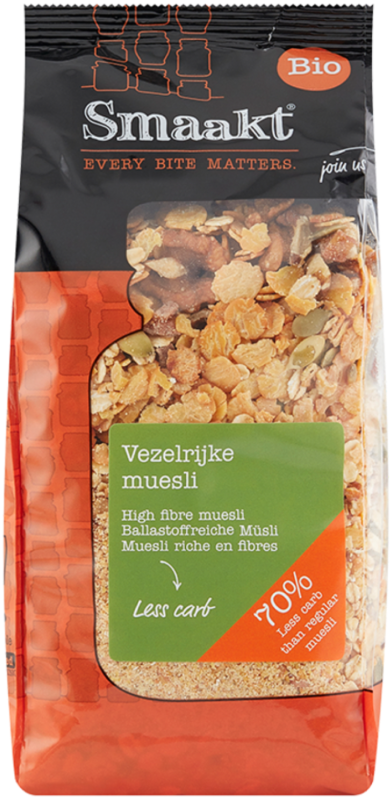 Muesli Less Carb 500 G