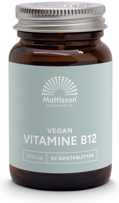 Mattisson Vitamine B12 5000 mcg 60tab