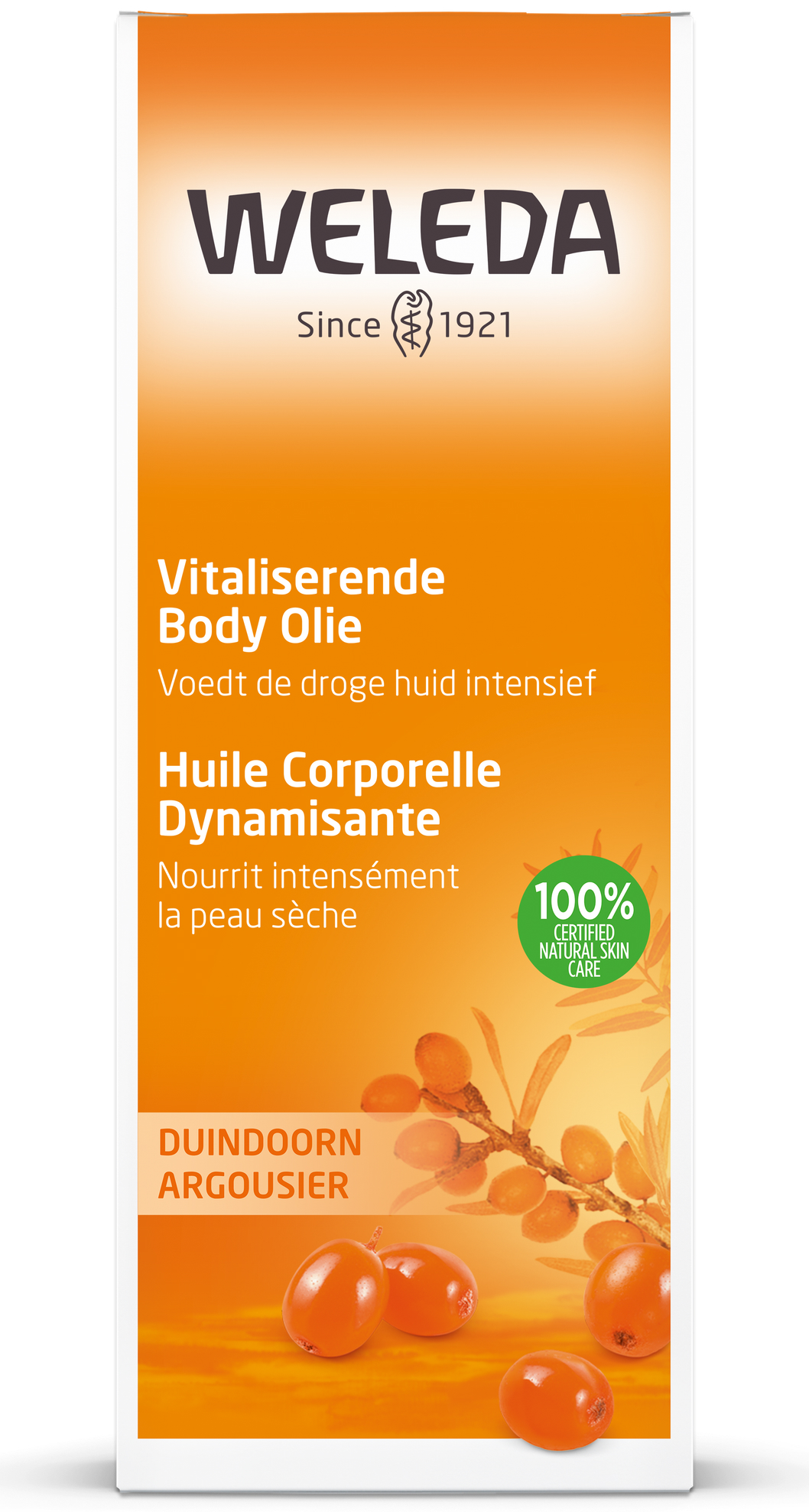 Weleda Duindoorn Vitaliserende Huidolie 100ml