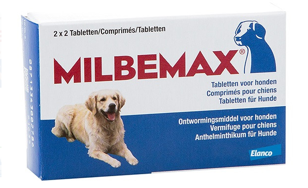 Grote Hond Ontworming  4 Stuk